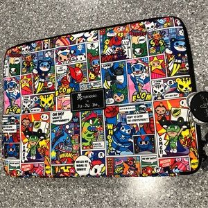 NWT Tokidoki x jujube Super Toki Megatech laptop case